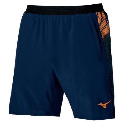 Pantalones Cortos Mizuno Charge 8 IN Amplify Hombre - Azules Oscuro - Chile M167SGXHMT